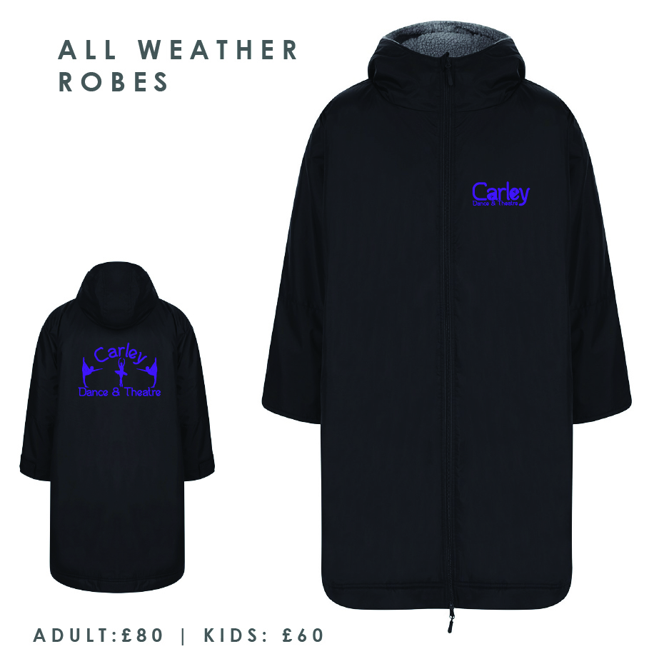 Carley Dance Heavy Duty All-Weather Robe Adults