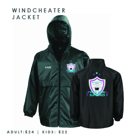 Ynys Mon Supremes Majorettes Windcheater Adults