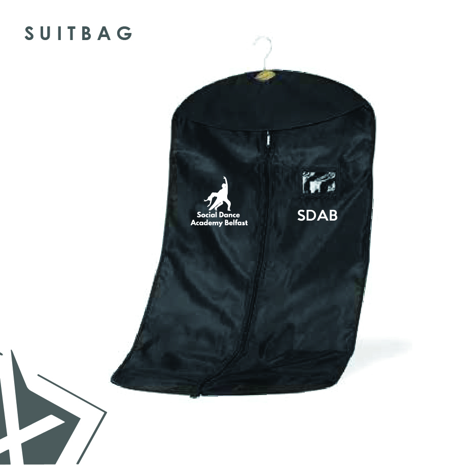 Social Dance Academy Belfast Suit Bag