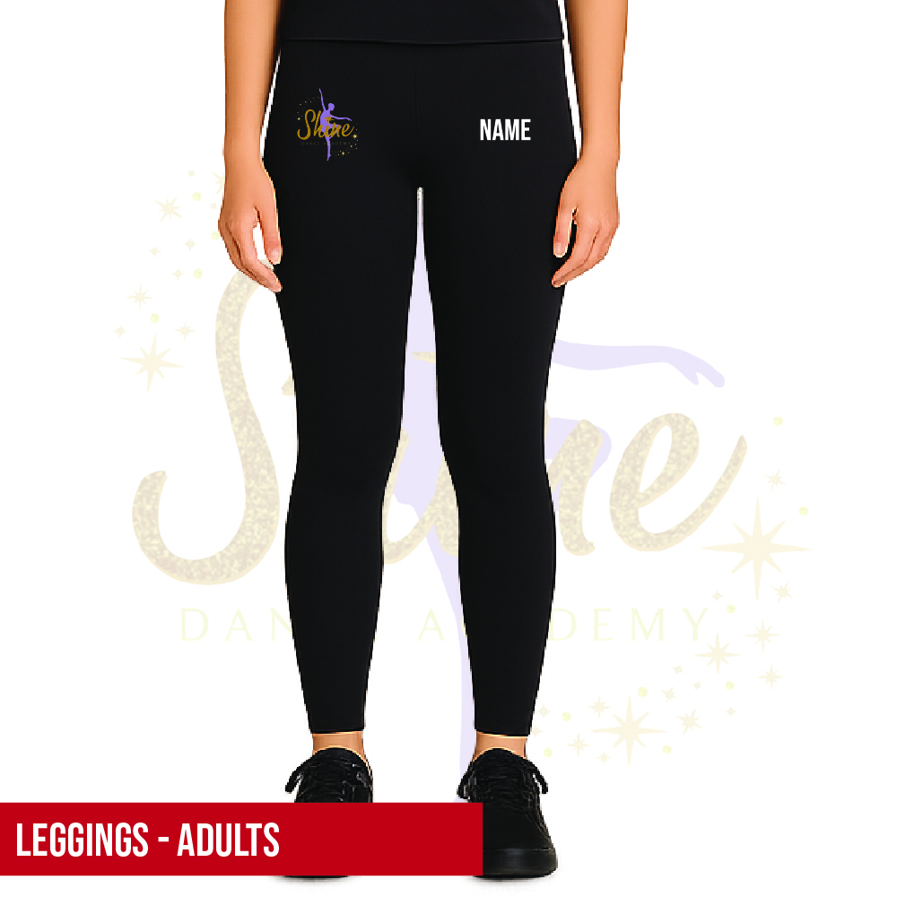Shine Dance Academy Leggings Adults