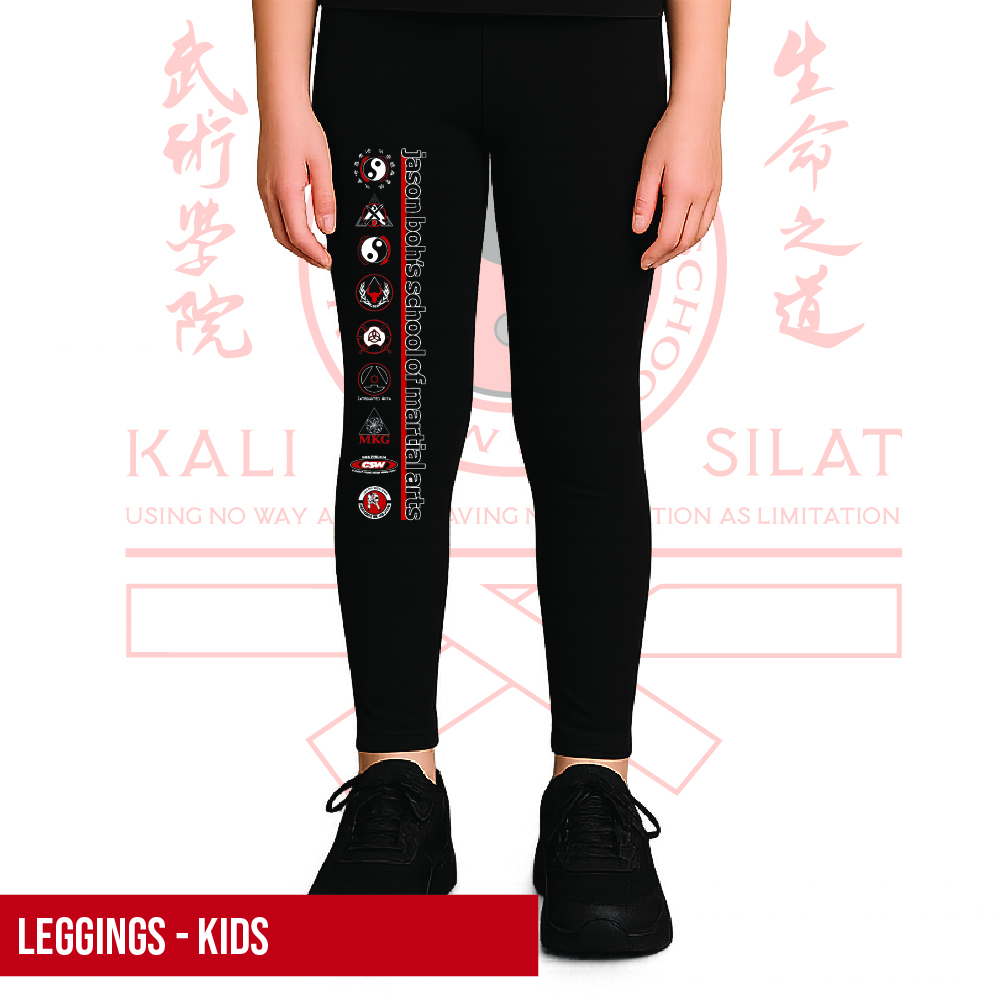 Jason Boh's School of Martial Arts Leggings Kids