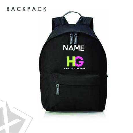 Hockley Gymnastics Back Pack