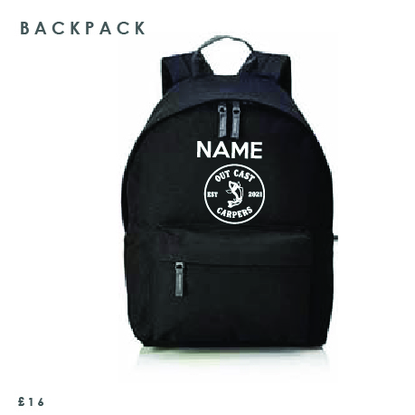 Out Cast Carpers Back Pack