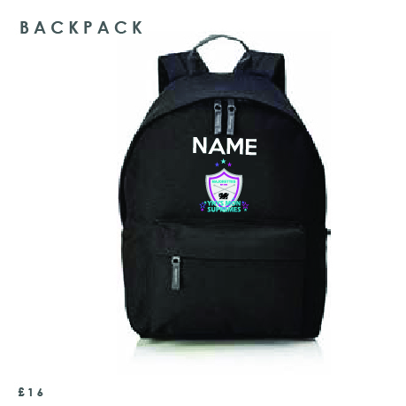Ynys Mon Supremes Majorettes Back Pack