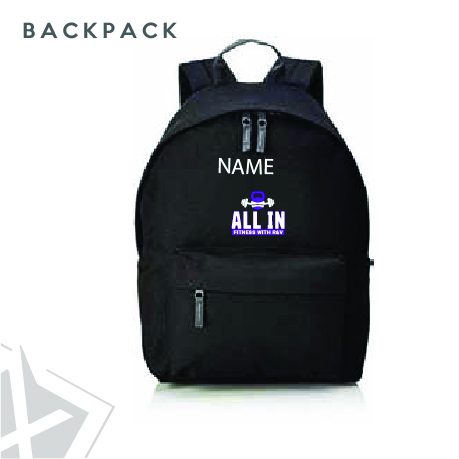 All In Fitness Back Pack