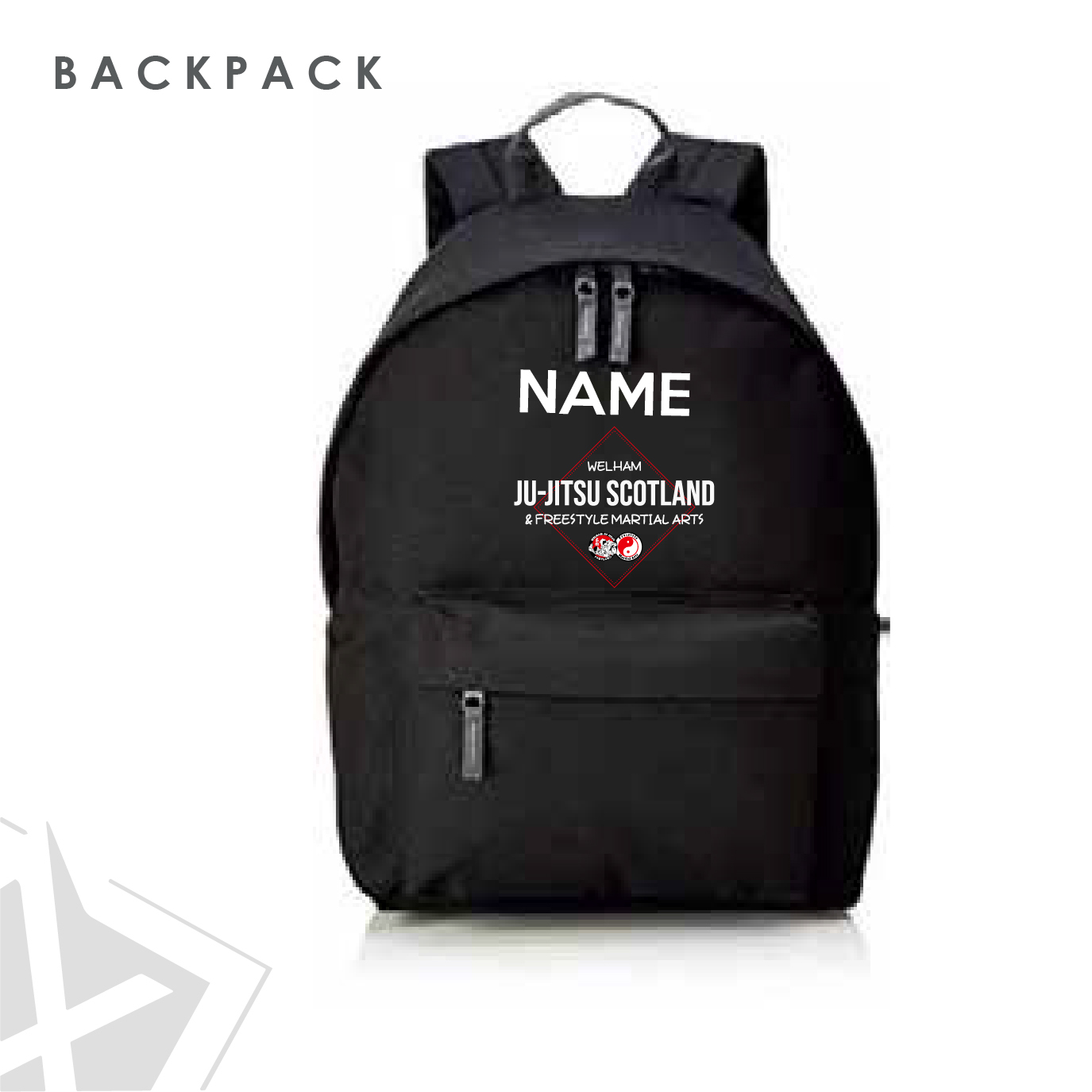 Welham Ju-Jitsu Scotland Back Pack