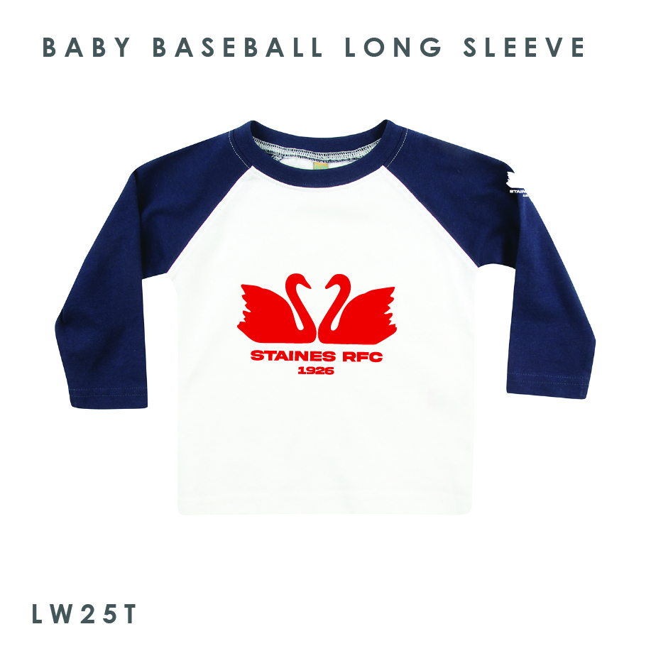 Staines RFC Baby Baseball Long Sleeve