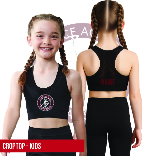 Rossall School of Dance Crop Top Kids