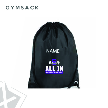 All In Fitness Gym Sack