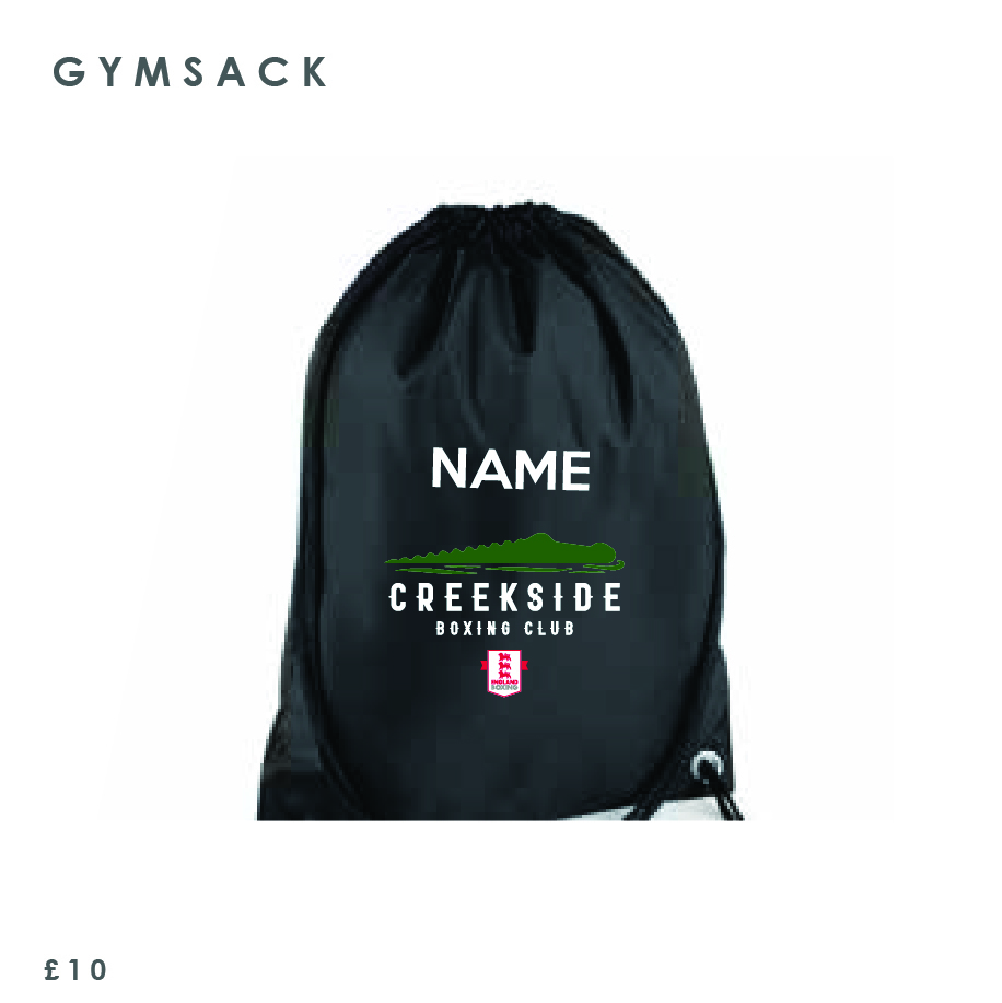 Creekside Boxing Gym Sack