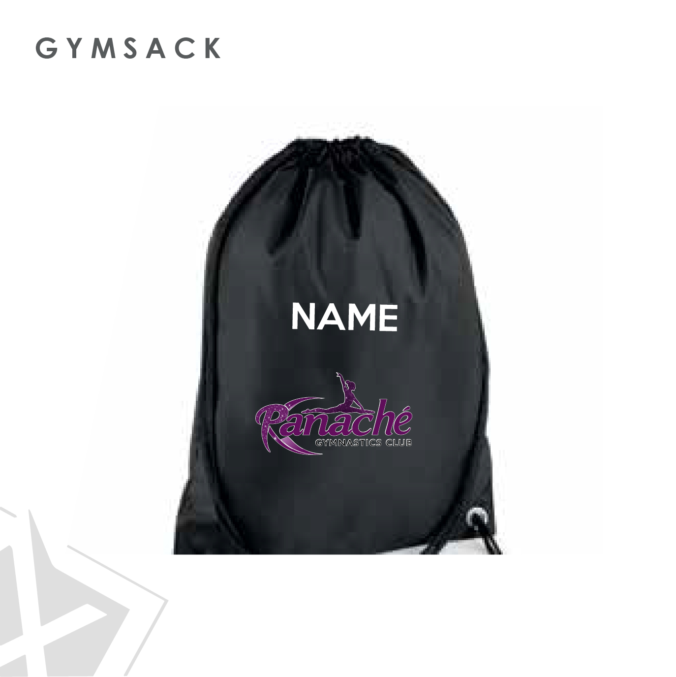 Panache Gymnastics Club Gym Sack