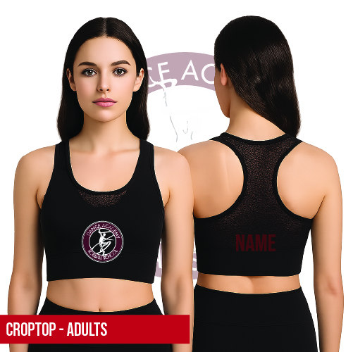 Rossall School of Dance Crop Top Adults