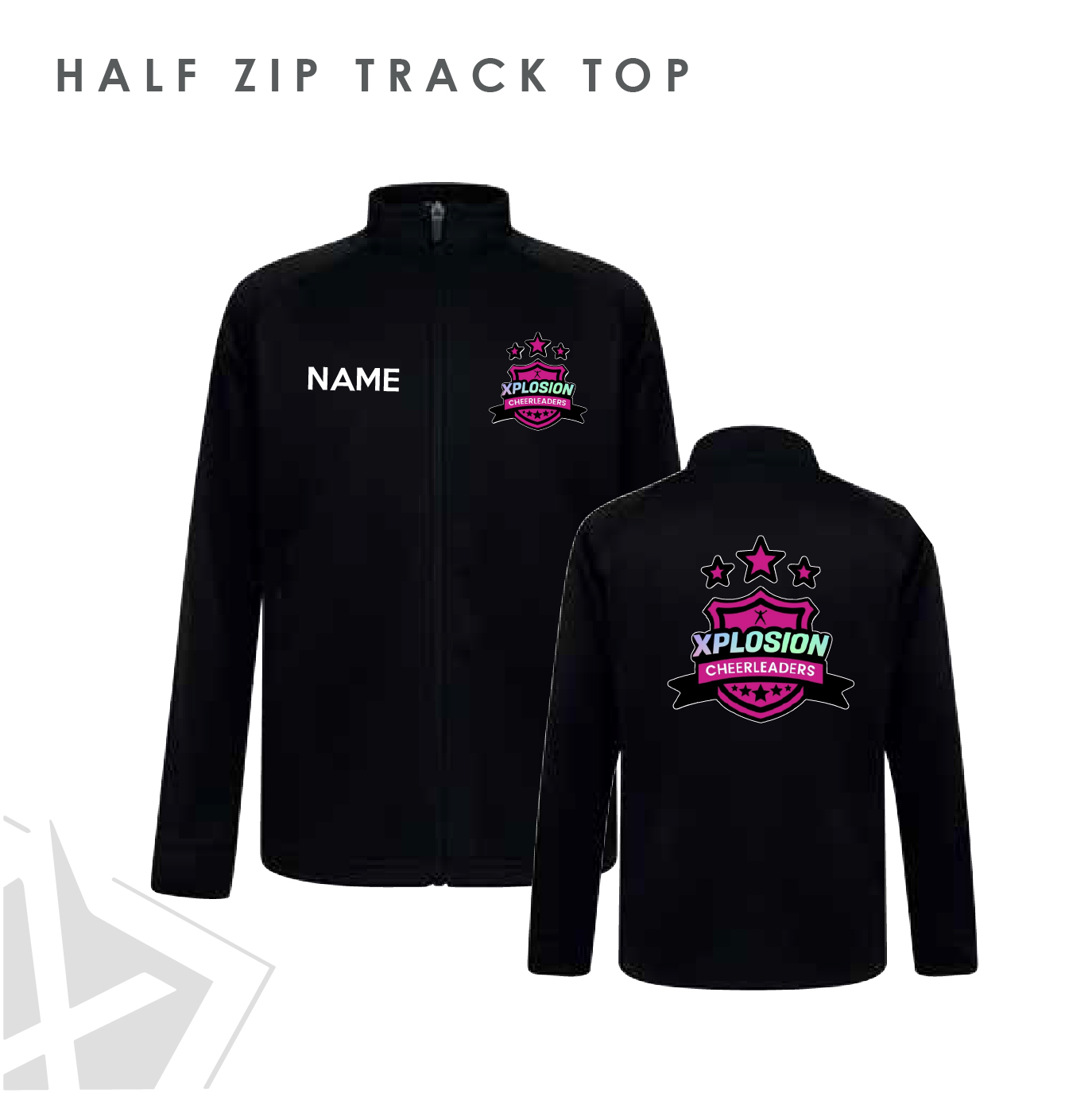 Xplosion Half Zip Track Top Kids