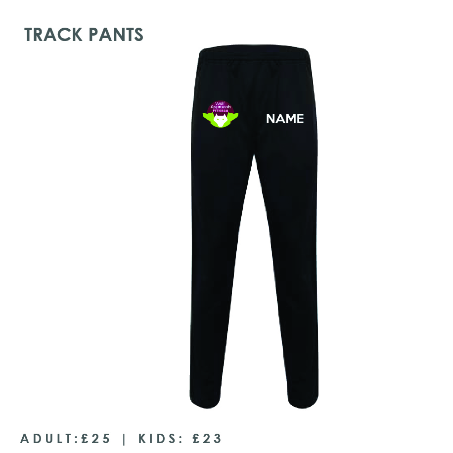 Wolf Approach Fitness Track Pants Kids