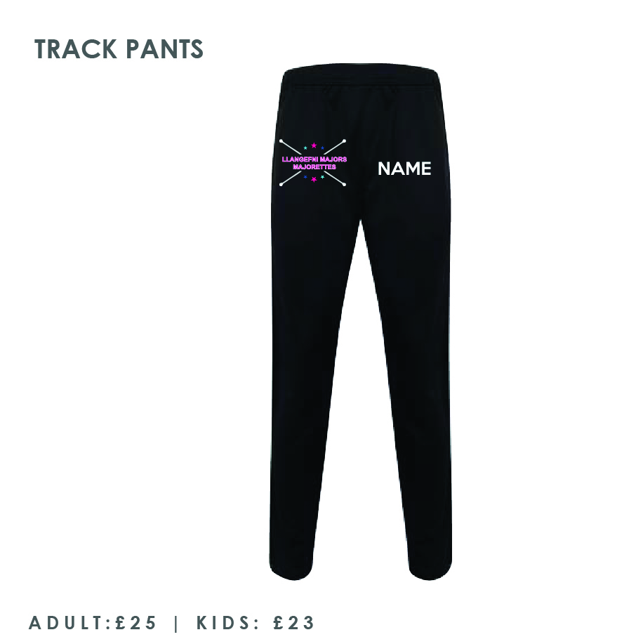 Llangefni Majors Majorettes Track Pants Adults