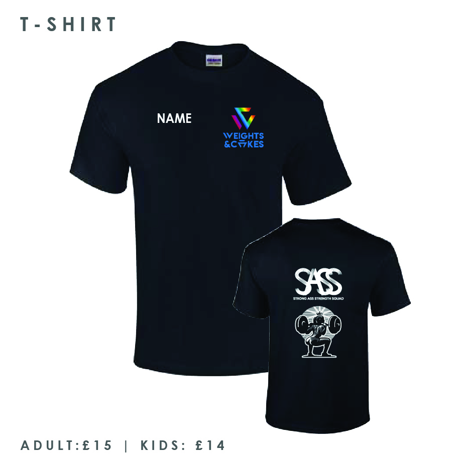 Weights & Cakes SASS T-Shirt Kids 