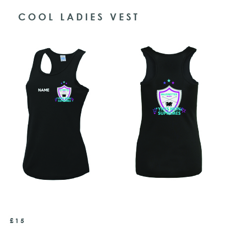 Ynys Mon Supremes Majorettes Ladies Vest 