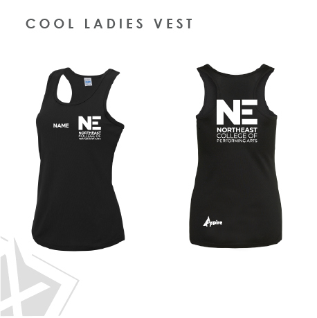 NE College of Performing Arts Ladies Vest 