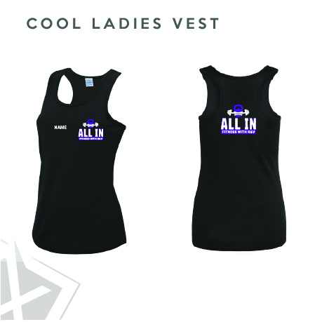 All In Fitness Ladies Vest