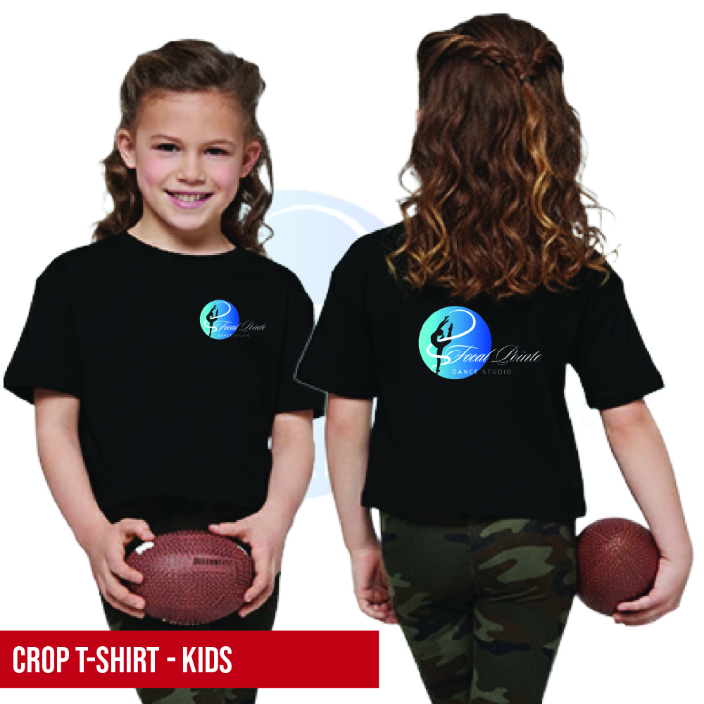 Focal Pointe Dance Studio Cropped T-Shirt Kids