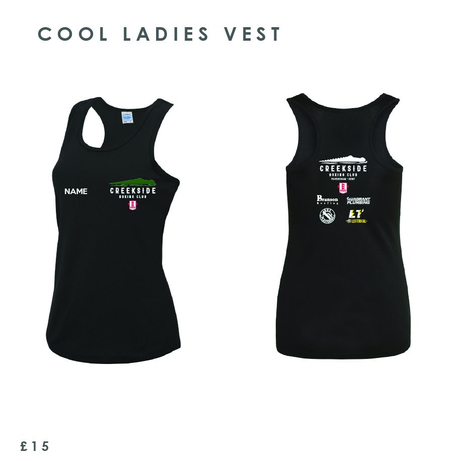Creekside Boxing Ladies Vest