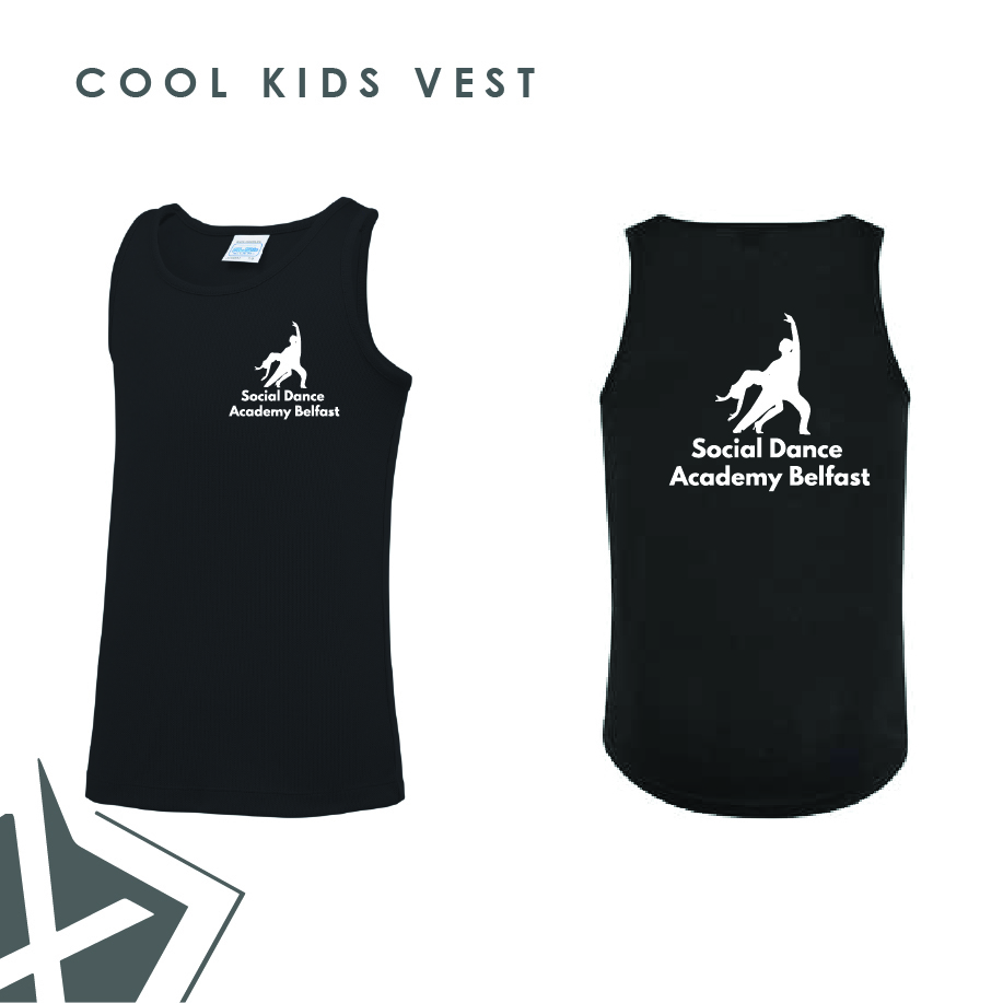 Social Dance Academy Belfast Vest Kids 