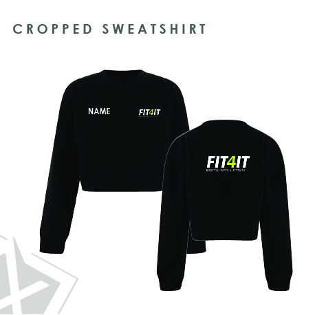 Fit 4 It Cropped Sweatshirt Kids