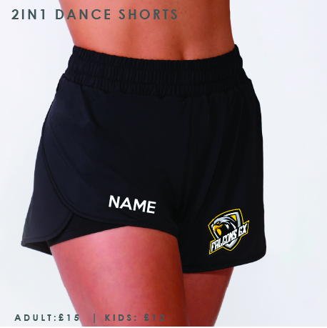 Fighting Falcons 2in1 Layered Shorts Kids