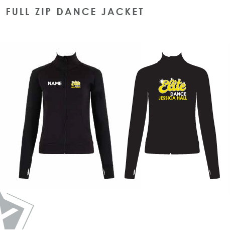Elite Dance Full Zip Dance Jacket Kids