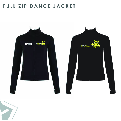 Dancetastic Full Zip Dance Jacket Adults