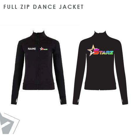 Starz Dance Full Zip Dance Jacket Kids