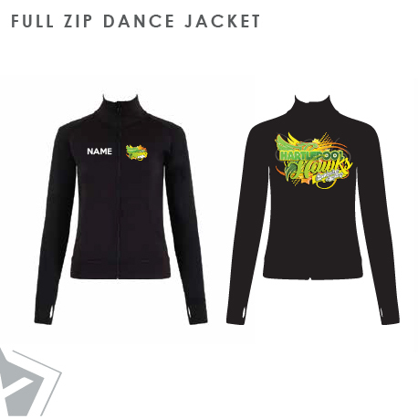 Hawks Full Zip Dance Jacket Kids