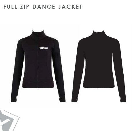 Starr Dance Academy Full Zip Dance Jacket Kids 