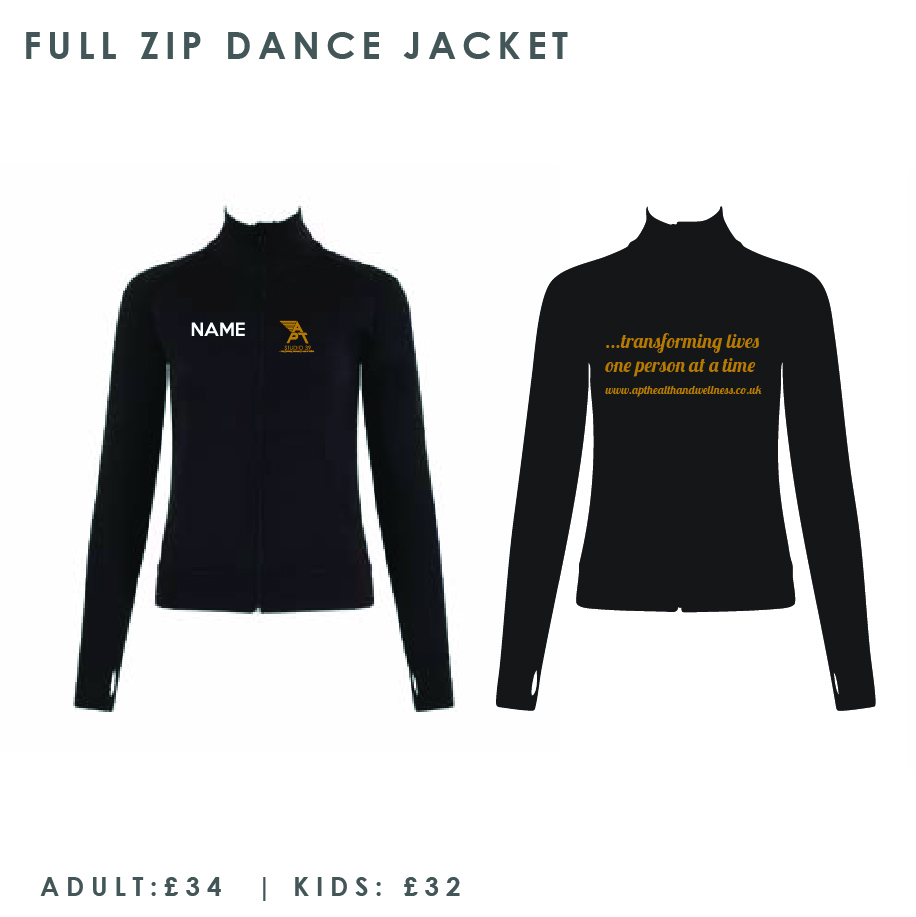 APT Studio 39 Adults Dance Jacket