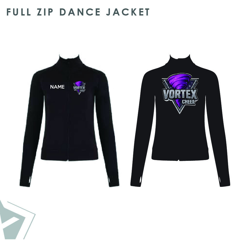 Vortex Cheer Full Zip Dance Jacket Kids 