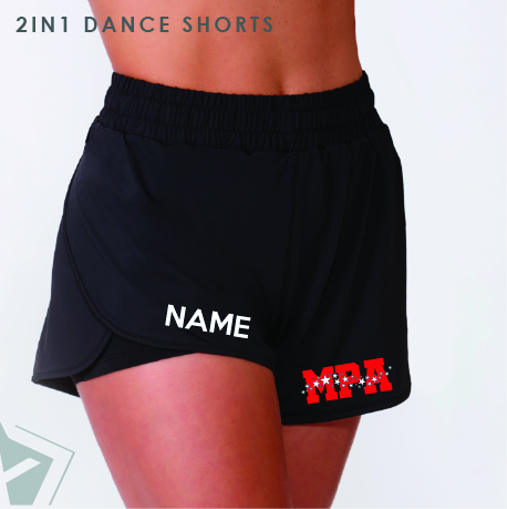 MPA 2in1 Layered Dance Shorts Kids