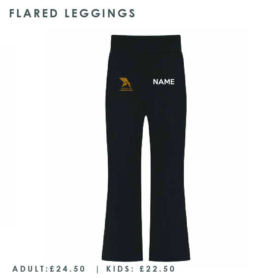 APT Studio 39 Adults Flared Leggings