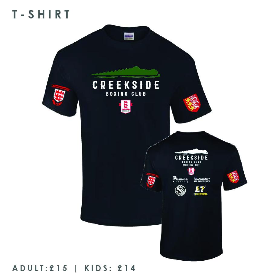 Creekside Boxing Cool T-Shirt Adults 