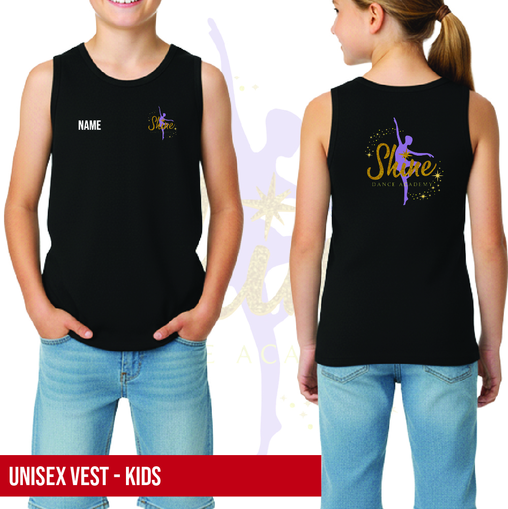 Shine Dance Academy Vest Kids