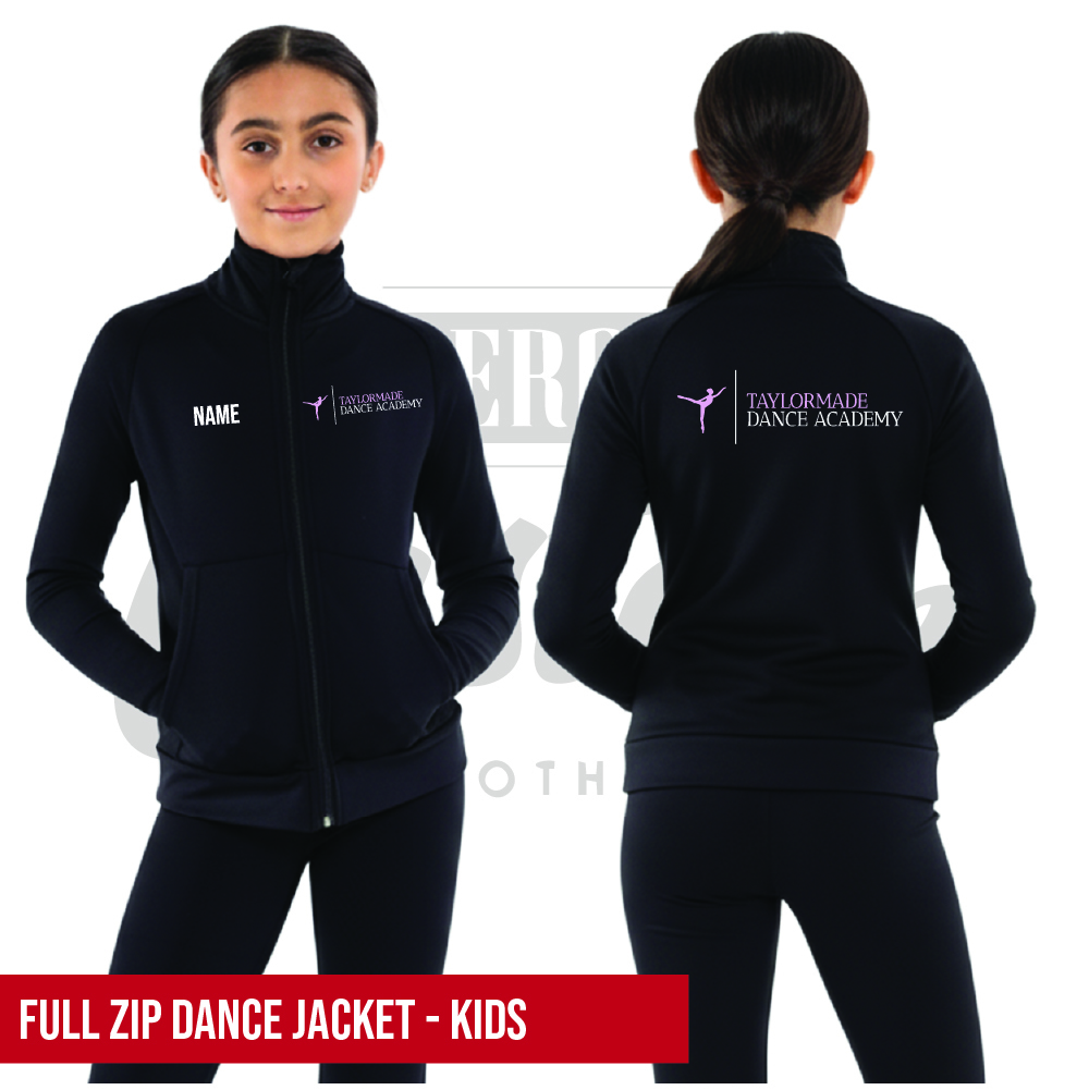 TaylorMade Dance Academy Full Zip Dance Jacket Kids 