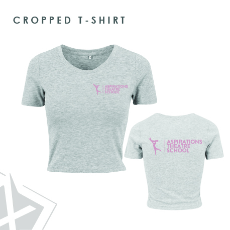 Aspirations Theatre School Cropped T-Shirt Kids
