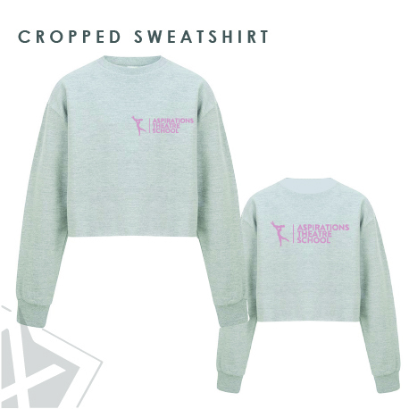 Aspirations Theatre School Cropped Sweatshirt Kids