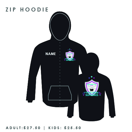 Ynys Mon Supremes Majorettes Zoodie Kids 