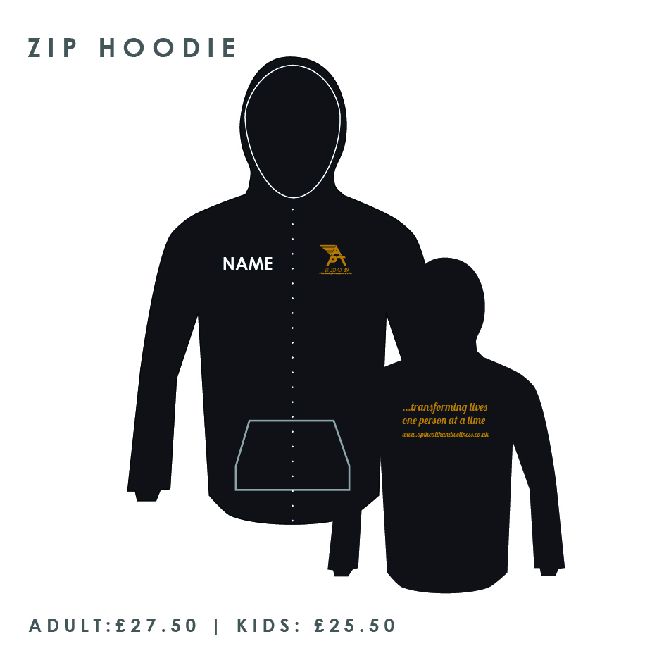 APT Studio 39 Unisex Adults Zoodie