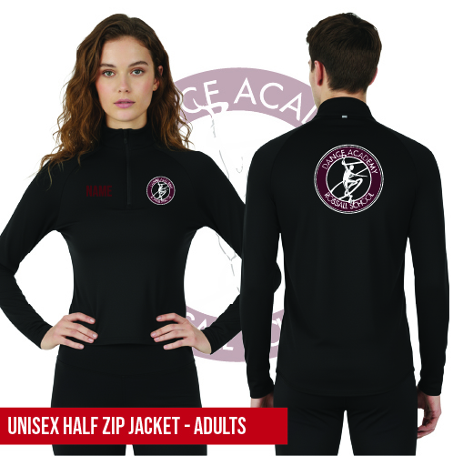 Rossall School of Dance Half Zip Track Top Adults