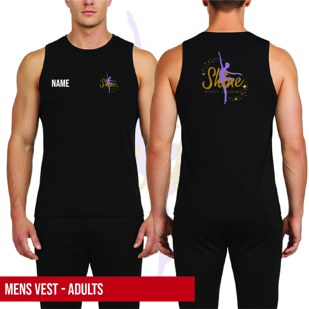 Shine Dance Academy Vest Adults