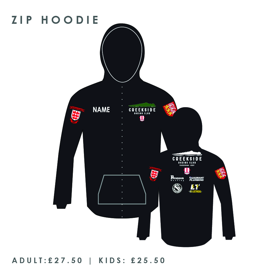 Creekside Boxing Zoodie Kids