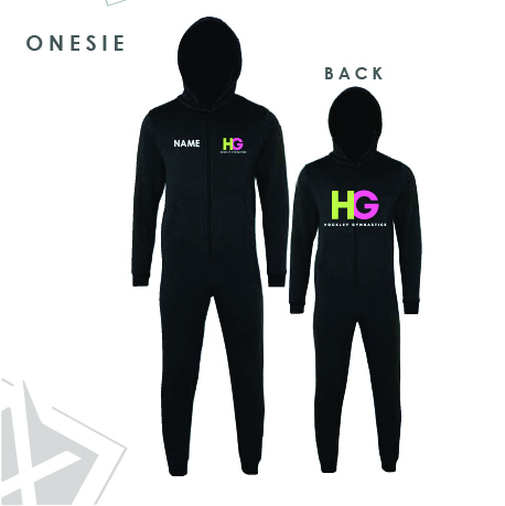 Hockley Gymnastics Onesie Kids