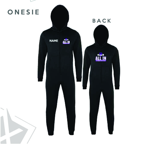 All In Fitness Onesie Adults