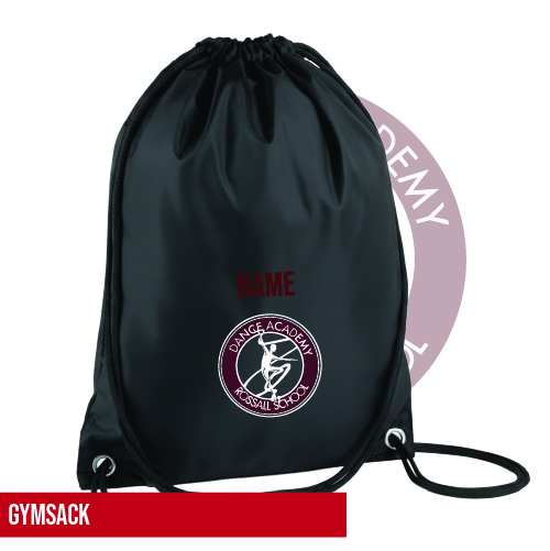 Rossall School of Dance Gym Sack